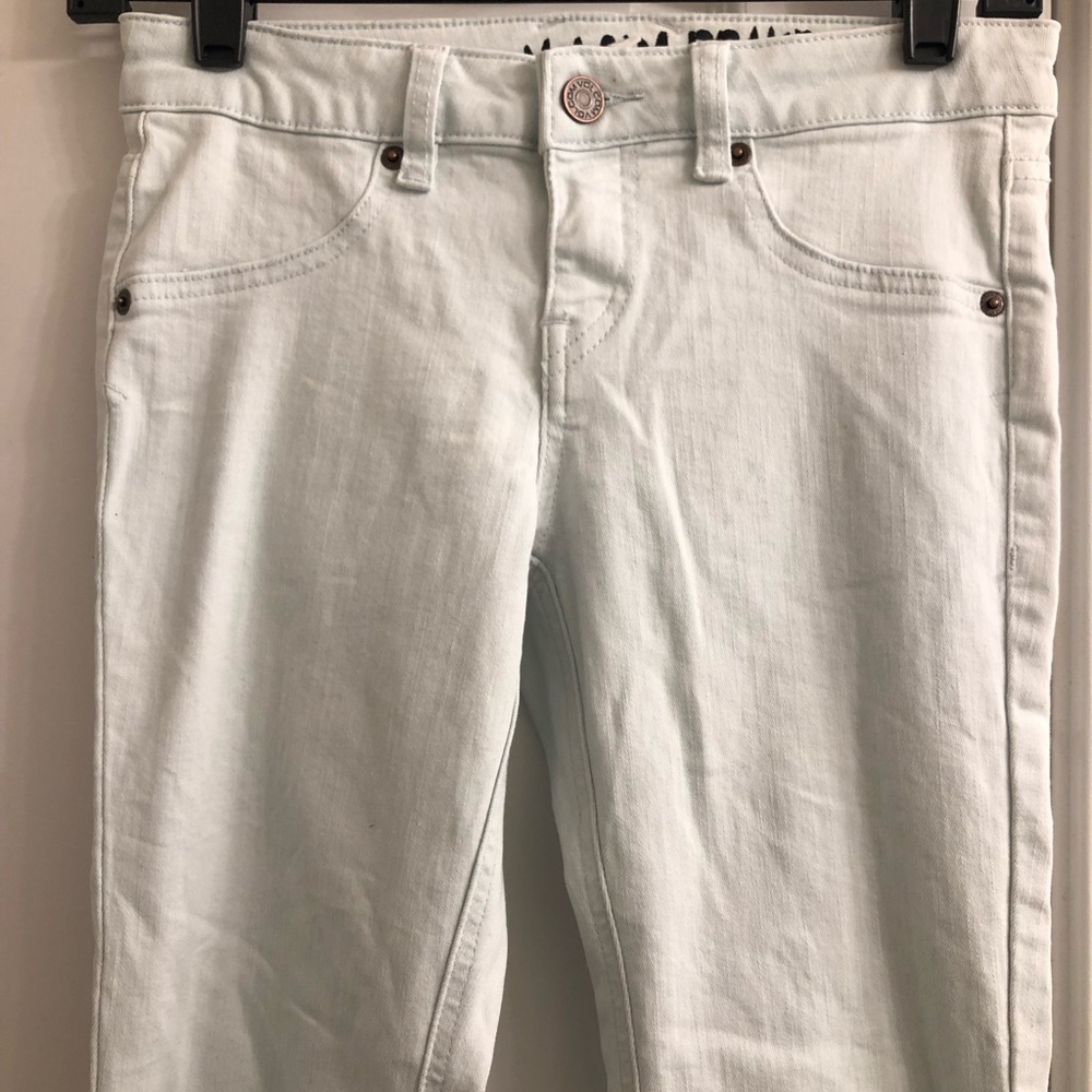 Volcom super light blue wash skinny jean